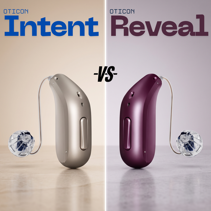 Oticon Reveal 1 vs Intent 1: Is the New Oticon Worth the Upgrade?