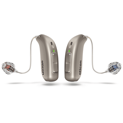 Oticon More 1 miniRITE-r Hearing Aids - Club Hearing Intl LLC