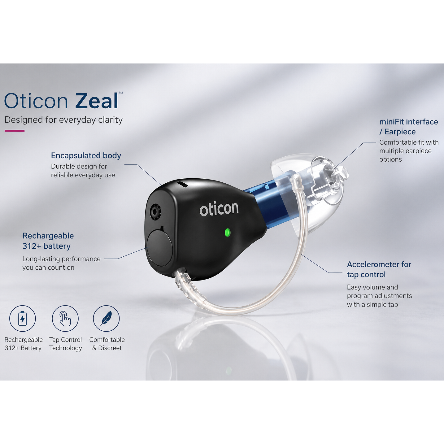 Oticon Zeal 1 Hearing Aid