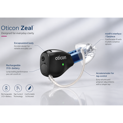 Oticon Zeal 1 Hearing Aid