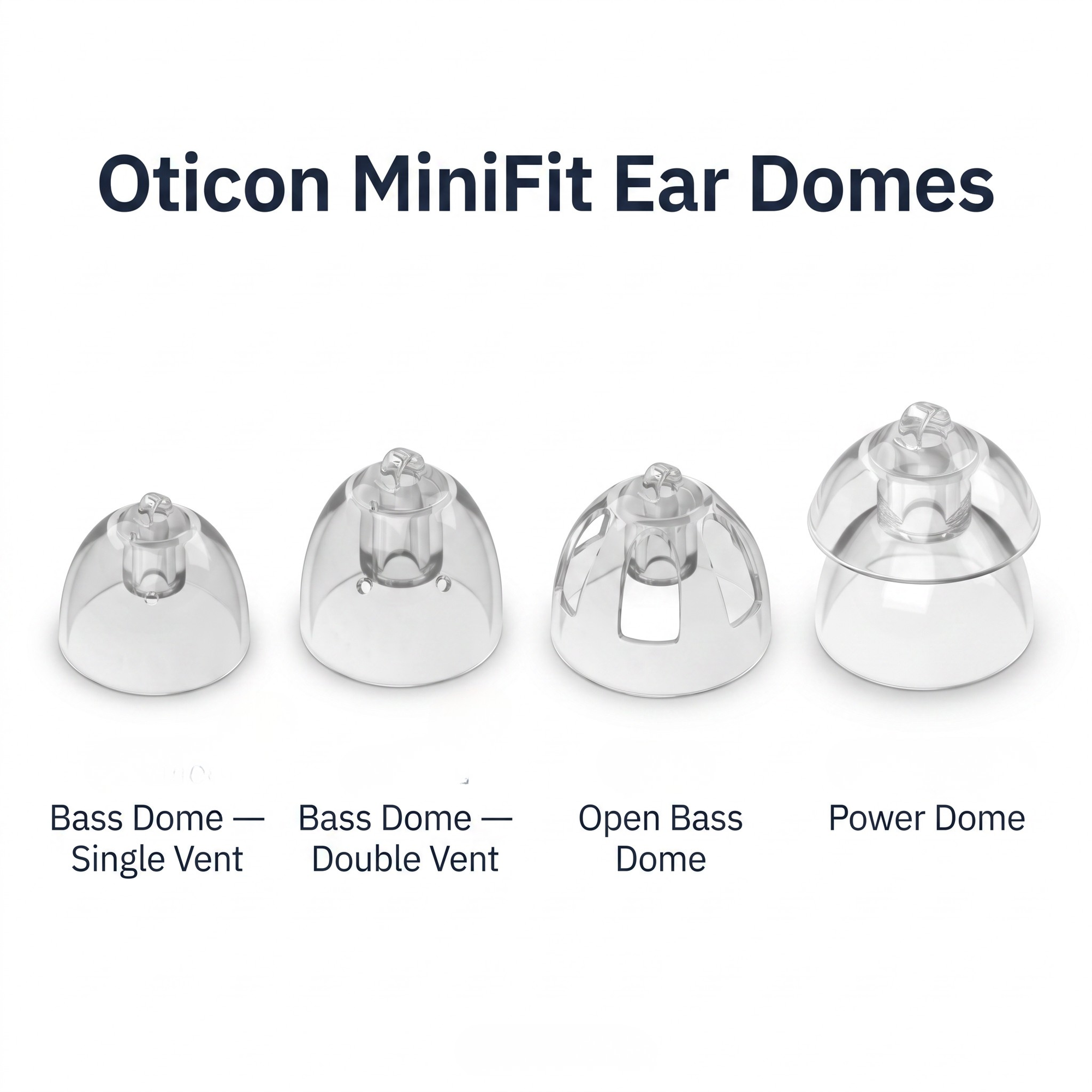 Oticon MINIfit Domes - 10 Domes