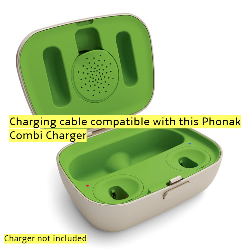 Phonak Combi Charger Power Cord Club Hearing Intl LLC