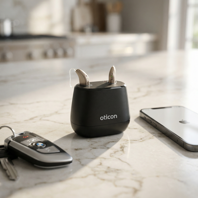 Oticon Intent 1-R miniRITE Hearing Aid