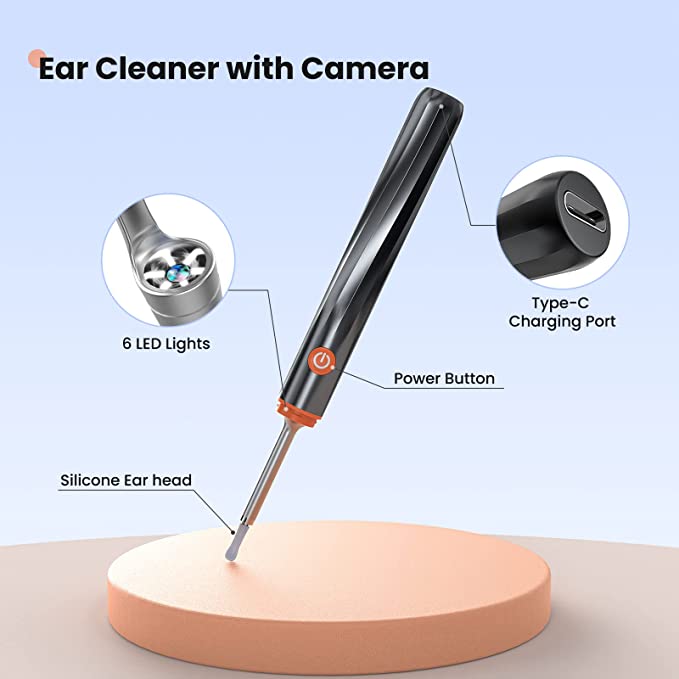 Ear Cleaning Camera Kit  Ear Camera Cleaning Kit - Club Hearing Intl LLC